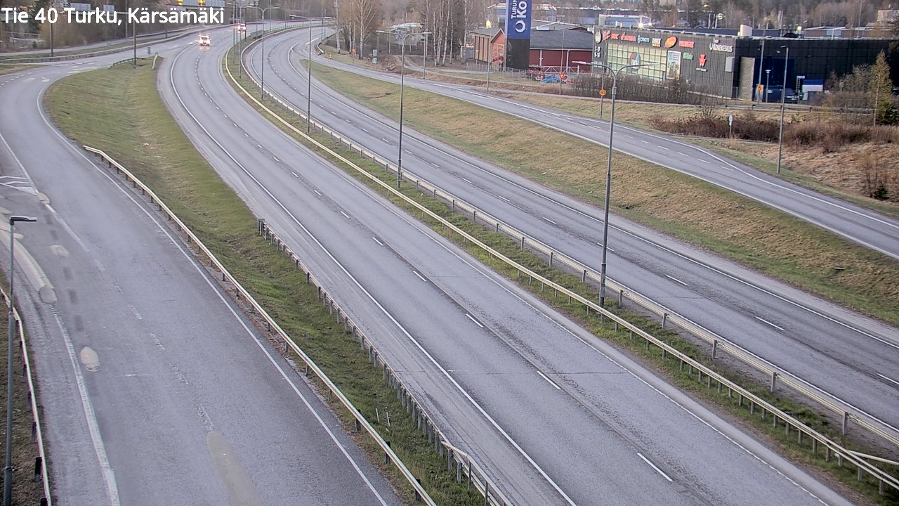 Weather Camera Image Road 40 Turku, Kärsämäki, Turku, Varsinais-Suomi