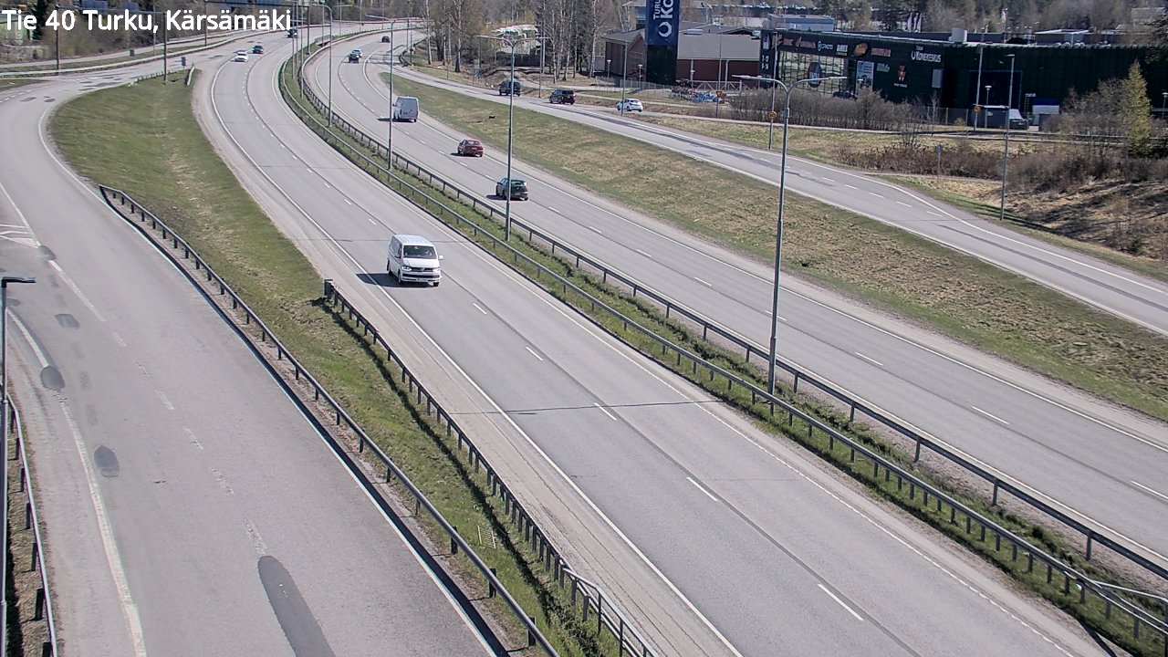 Weather Camera Image Road 40 Turku, Kärsämäki, Turku, Varsinais-Suomi