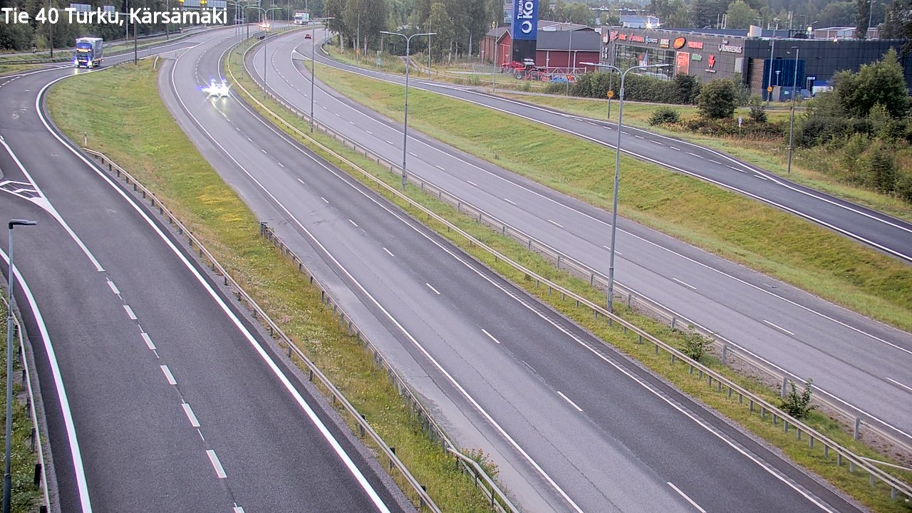 Weather Camera Image Road 40 Turku, Kärsämäki, Turku, Varsinais-Suomi