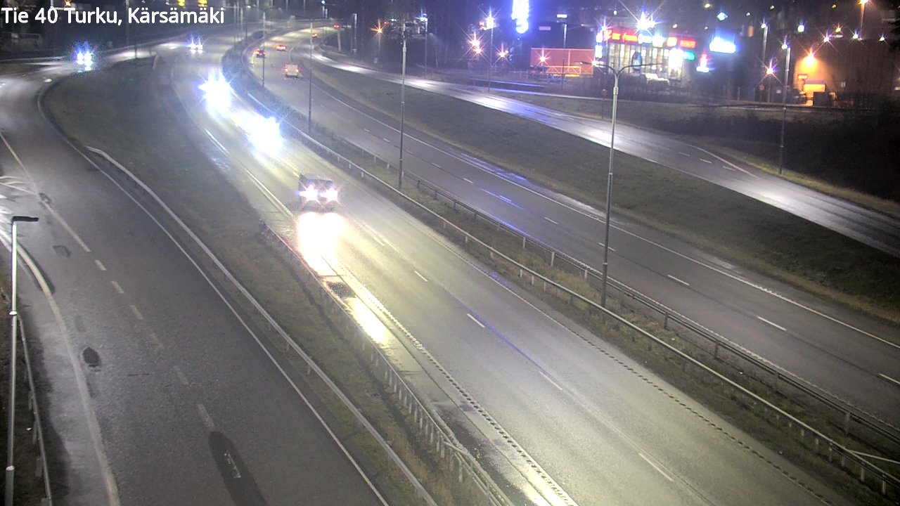 Weather Camera Image Väg 40 Åbo, Kärsämäki, Turku, Varsinais-Suomi