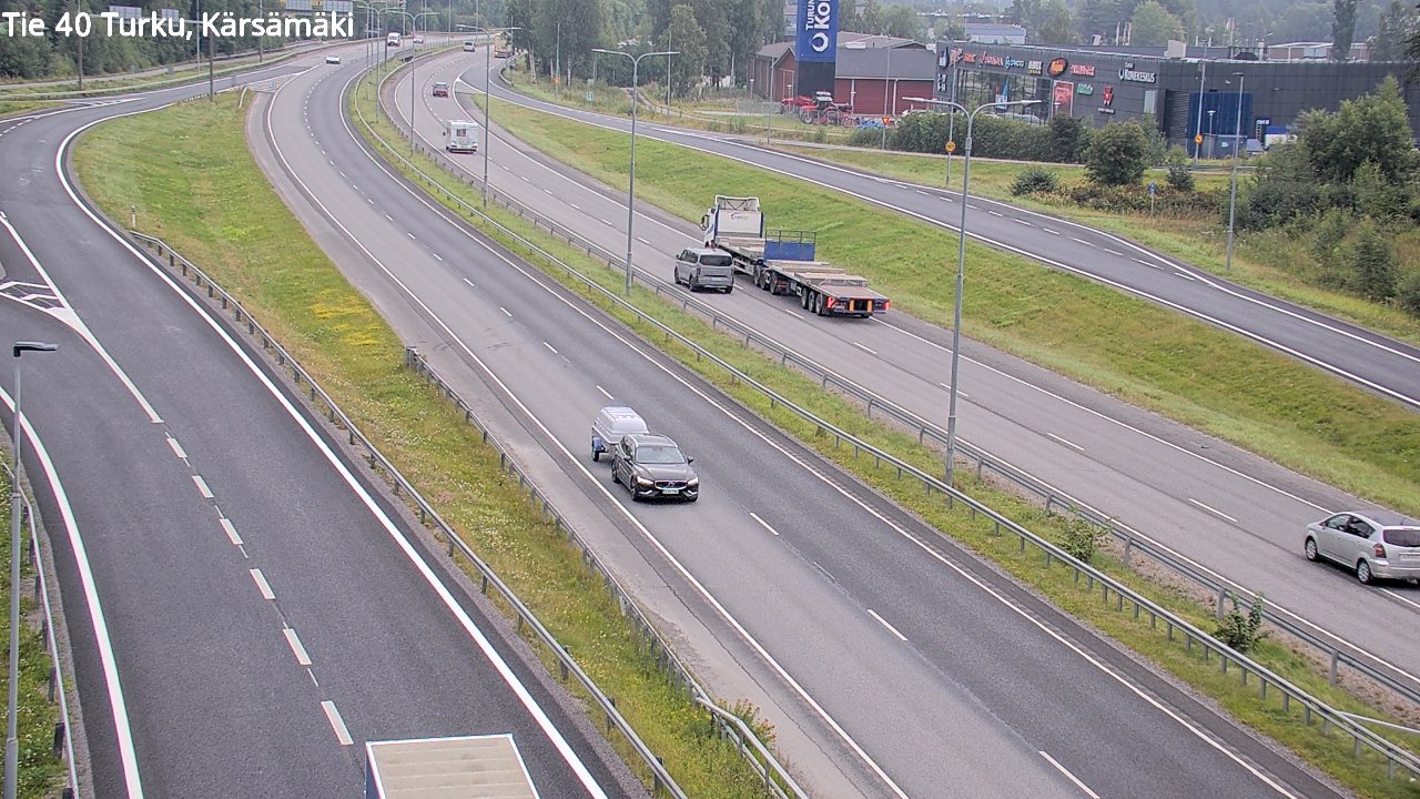 Weather Camera Image Road 40 Turku, Kärsämäki, Turku, Varsinais-Suomi