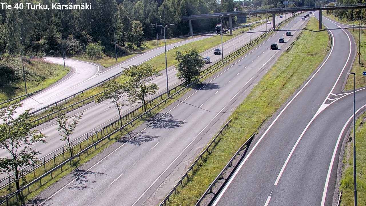 Kelikamerat Kuva Tie 40 Turku, Kärsämäki, Turku, Varsinais-Suomi
