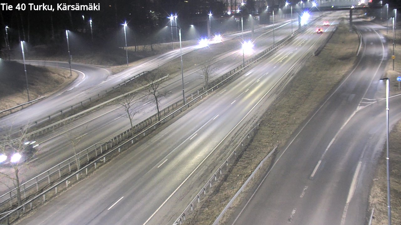 Weather Camera Image Road 40 Turku, Kärsämäki, Turku, Varsinais-Suomi