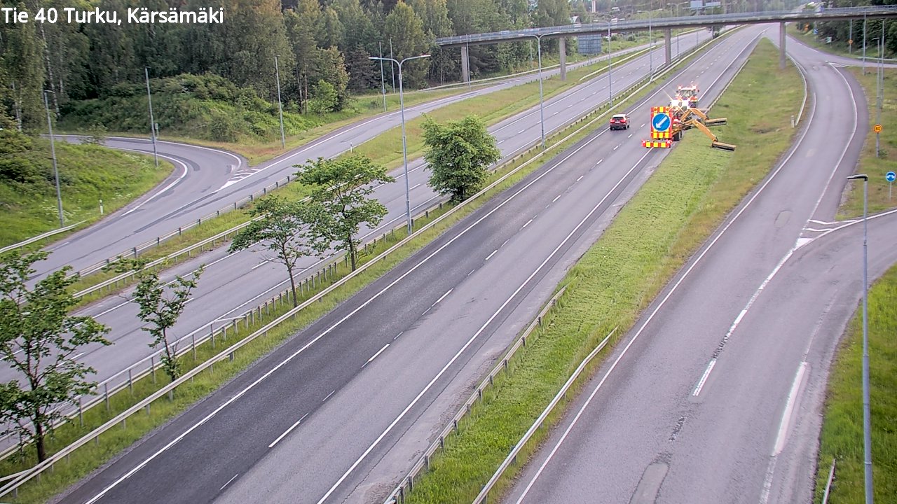 Kelikamerat Kuva Tie 40 Turku, Kärsämäki, Turku, Varsinais-Suomi
