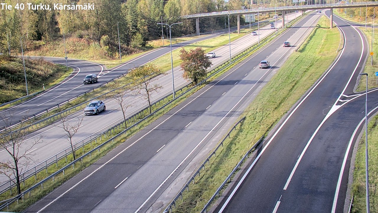 Weather Camera Image Road 40 Turku, Kärsämäki, Turku, Varsinais-Suomi