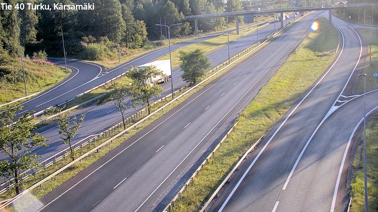 Kelikamerat Kuva Tie 40 Turku, Kärsämäki, Turku, Varsinais-Suomi