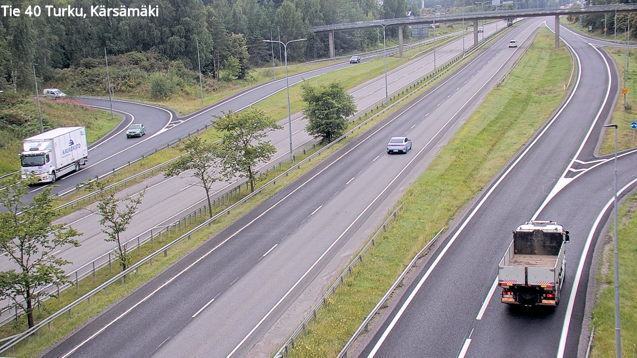 Weather Camera Image Road 40 Turku, Kärsämäki, Turku, Varsinais-Suomi
