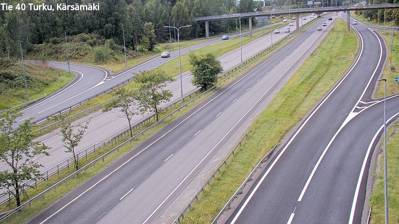 Kelikamerat Kuva Tie 40 Turku, Kärsämäki, Turku, Varsinais-Suomi