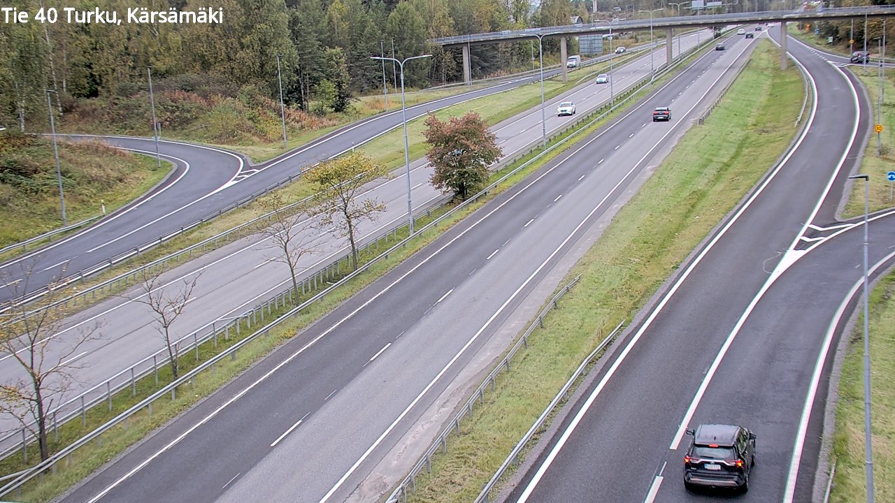 Kelikamerat Kuva Tie 40 Turku, Kärsämäki, Turku, Varsinais-Suomi