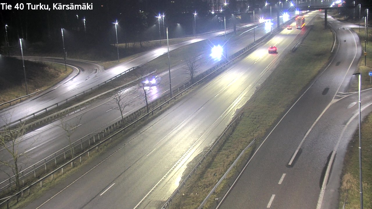 Weather Camera Image Väg 40 Åbo, Kärsämäki, Turku, Varsinais-Suomi