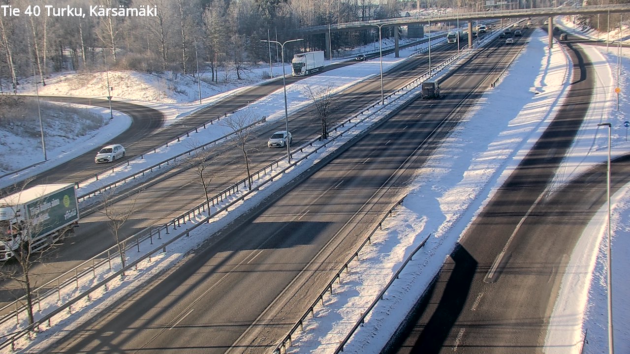 Weather Camera Image Road 40 Turku, Kärsämäki, Turku, Varsinais-Suomi