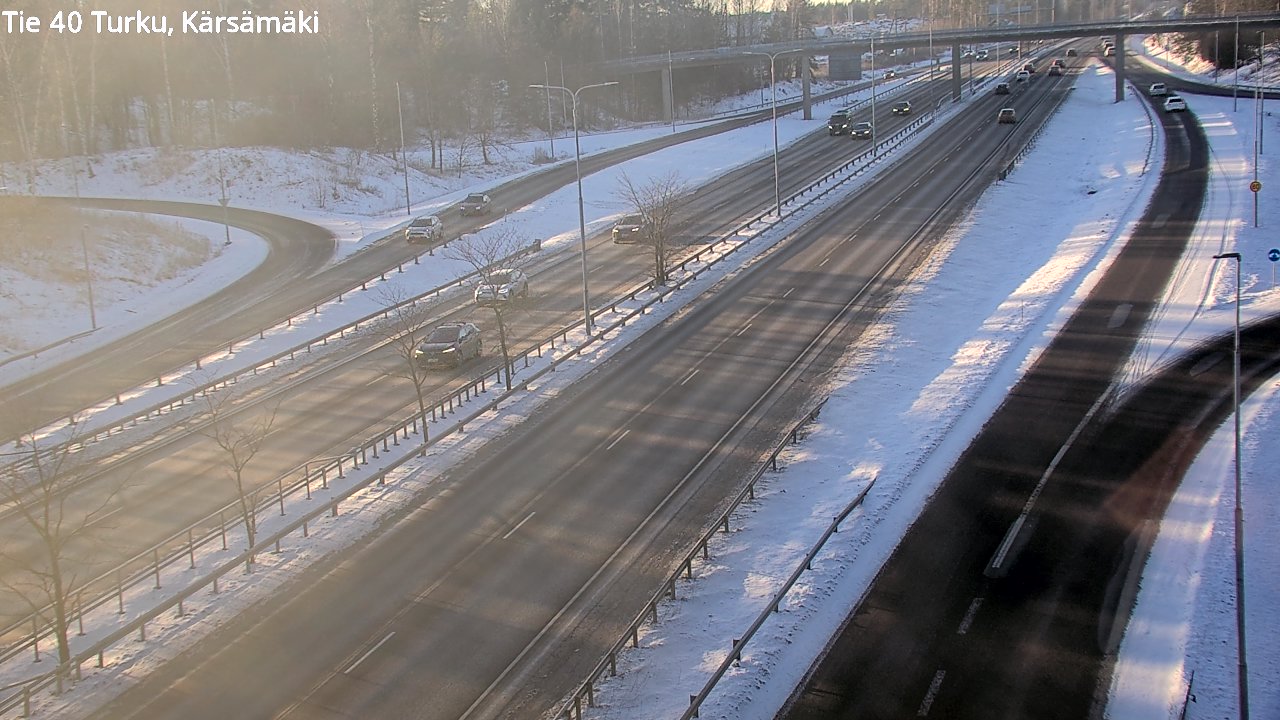 Weather Camera Image Road 40 Turku, Kärsämäki, Turku, Varsinais-Suomi