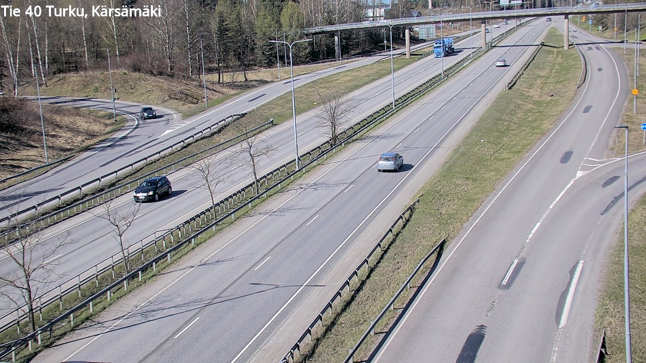 Kelikamerat Kuva Tie 40 Turku, Kärsämäki, Turku, Varsinais-Suomi