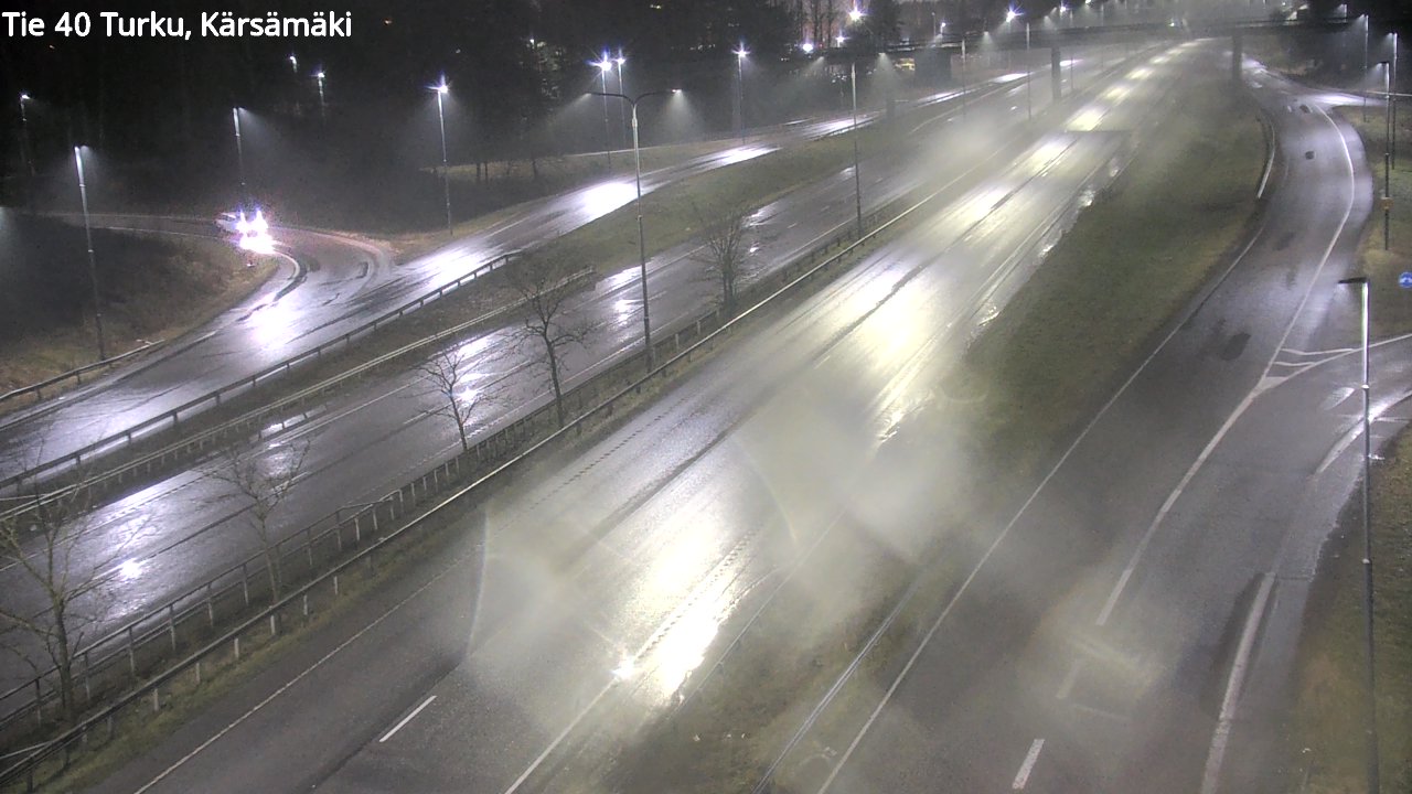 Weather Camera Image Väg 40 Åbo, Kärsämäki, Turku, Varsinais-Suomi