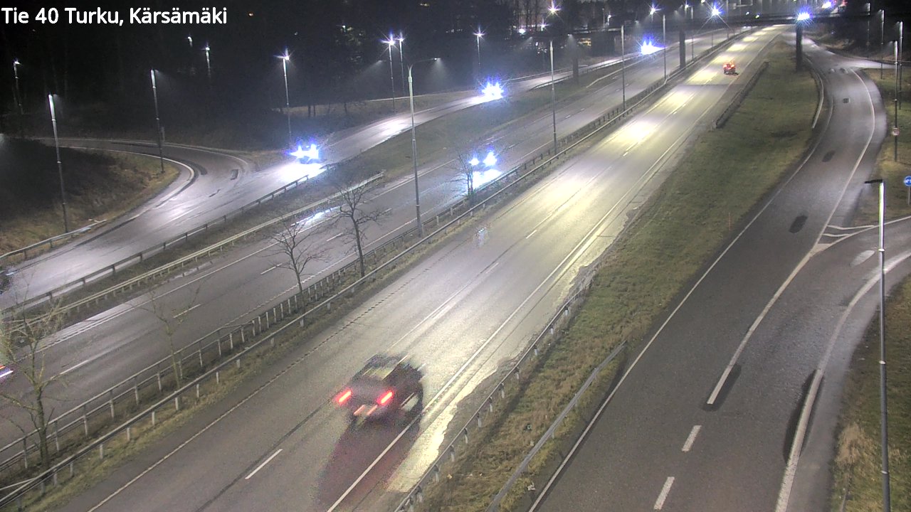 Weather Camera Image Väg 40 Åbo, Kärsämäki, Turku, Varsinais-Suomi