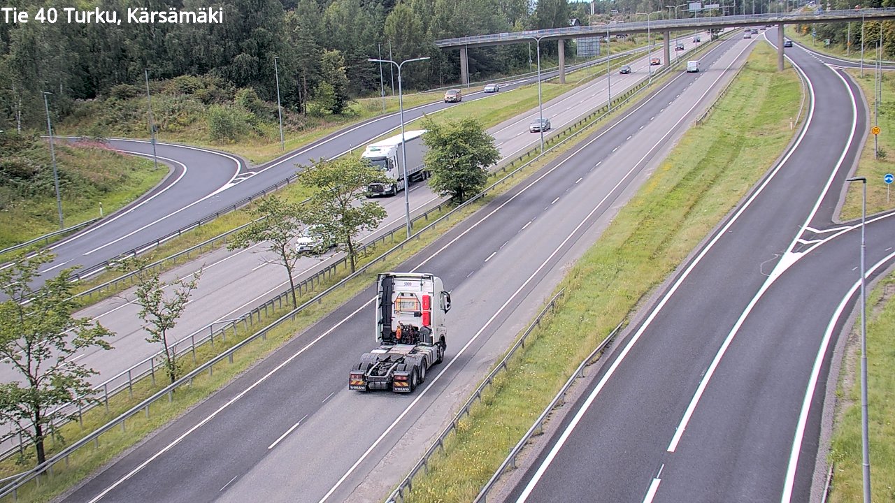Kelikamerat Kuva Tie 40 Turku, Kärsämäki, Turku, Varsinais-Suomi
