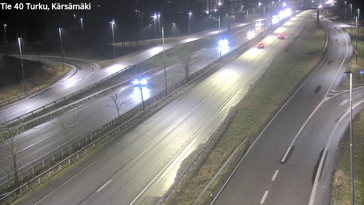 Weather Camera Image Väg 40 Åbo, Kärsämäki, Turku, Varsinais-Suomi