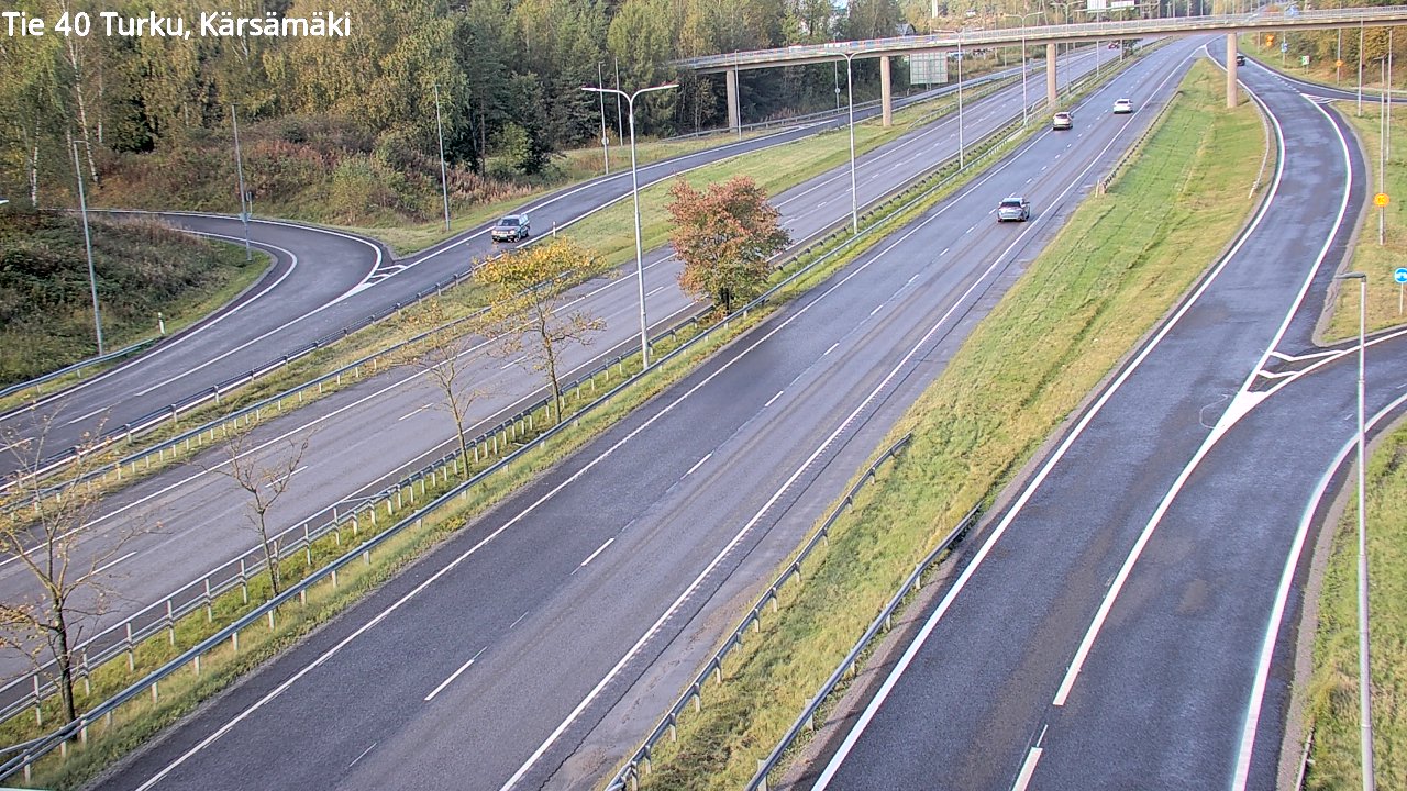 Weather Camera Image Road 40 Turku, Kärsämäki, Turku, Varsinais-Suomi
