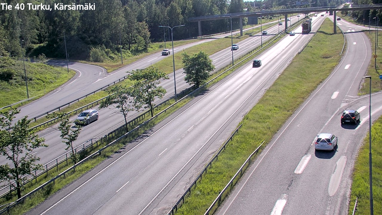 Kelikamerat Kuva Tie 40 Turku, Kärsämäki, Turku, Varsinais-Suomi