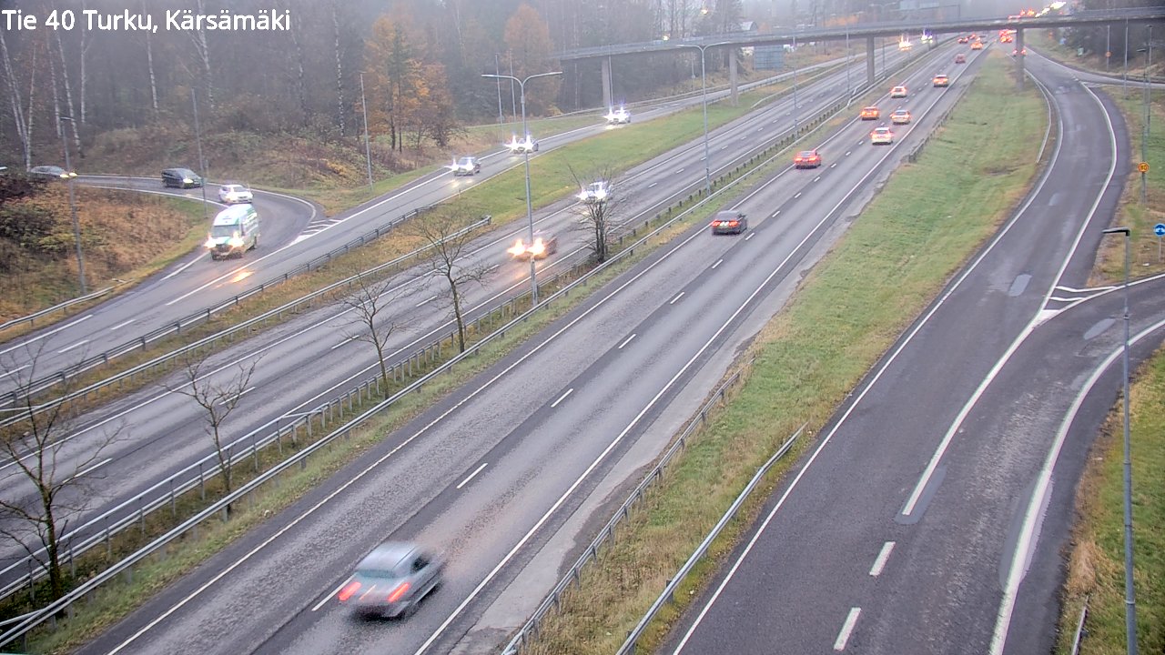 Kelikamerat Kuva Tie 40 Turku, Kärsämäki, Turku, Varsinais-Suomi