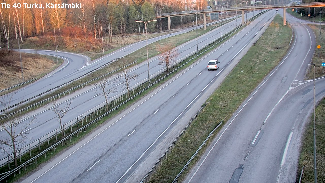 Weather Camera Image Road 40 Turku, Kärsämäki, Turku, Varsinais-Suomi