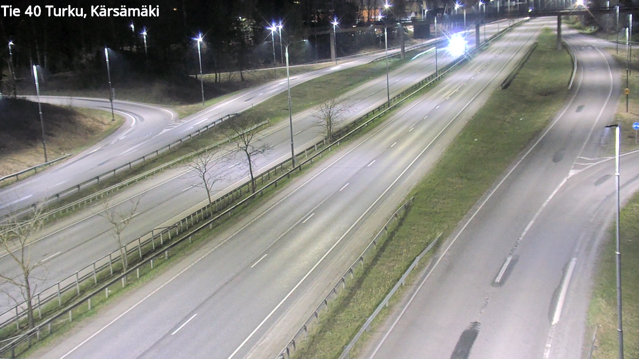 Weather Camera Image Road 40 Turku, Kärsämäki, Turku, Varsinais-Suomi
