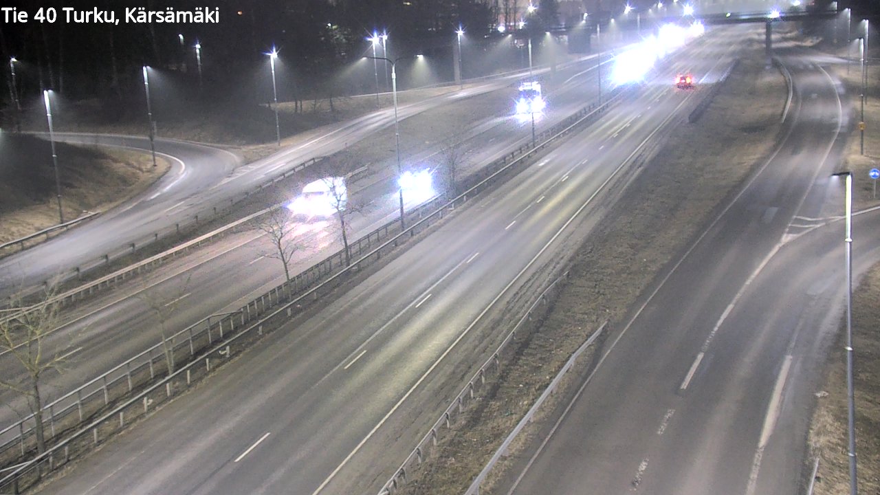 Weather Camera Image Road 40 Turku, Kärsämäki, Turku, Varsinais-Suomi