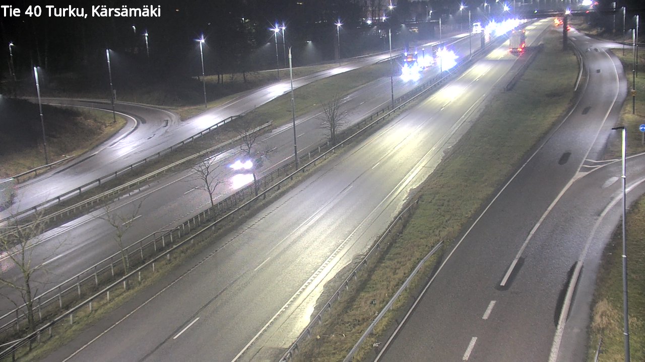 Weather Camera Image Väg 40 Åbo, Kärsämäki, Turku, Varsinais-Suomi
