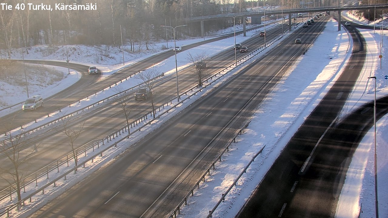 Weather Camera Image Road 40 Turku, Kärsämäki, Turku, Varsinais-Suomi
