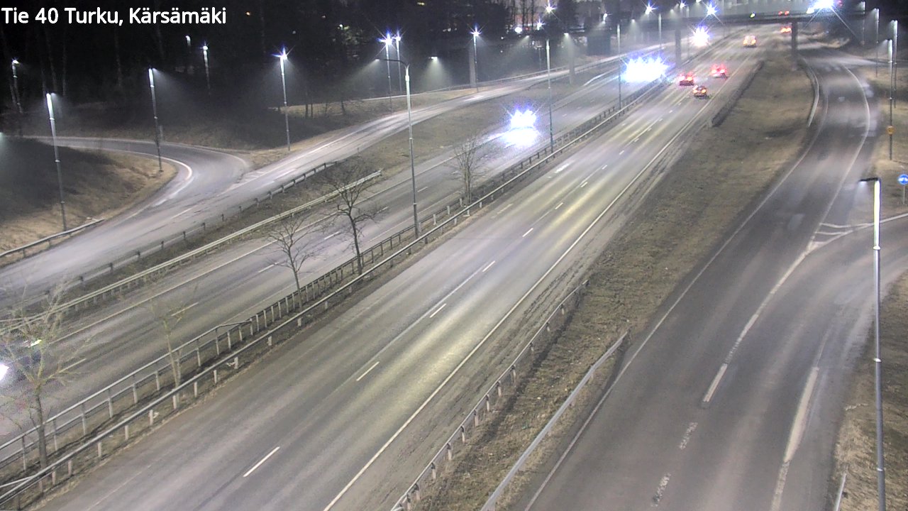 Weather Camera Image Road 40 Turku, Kärsämäki, Turku, Varsinais-Suomi