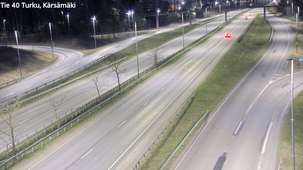 Weather Camera Image Road 40 Turku, Kärsämäki, Turku, Varsinais-Suomi