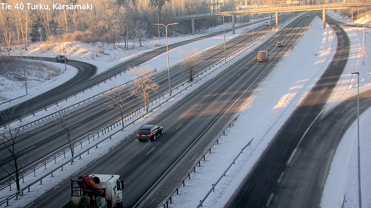 Weather Camera Image Road 40 Turku, Kärsämäki, Turku, Varsinais-Suomi