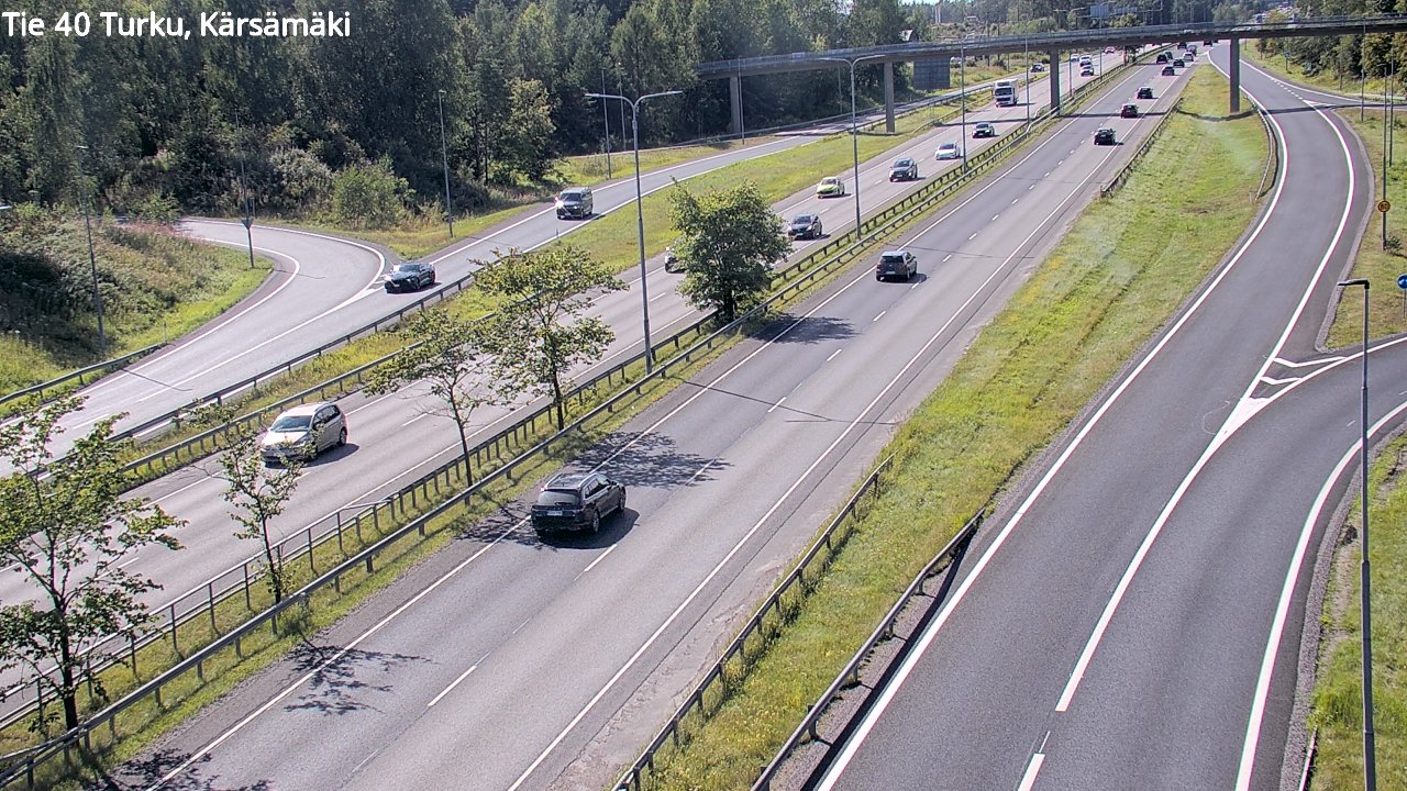 Kelikamerat Kuva Tie 40 Turku, Kärsämäki, Turku, Varsinais-Suomi