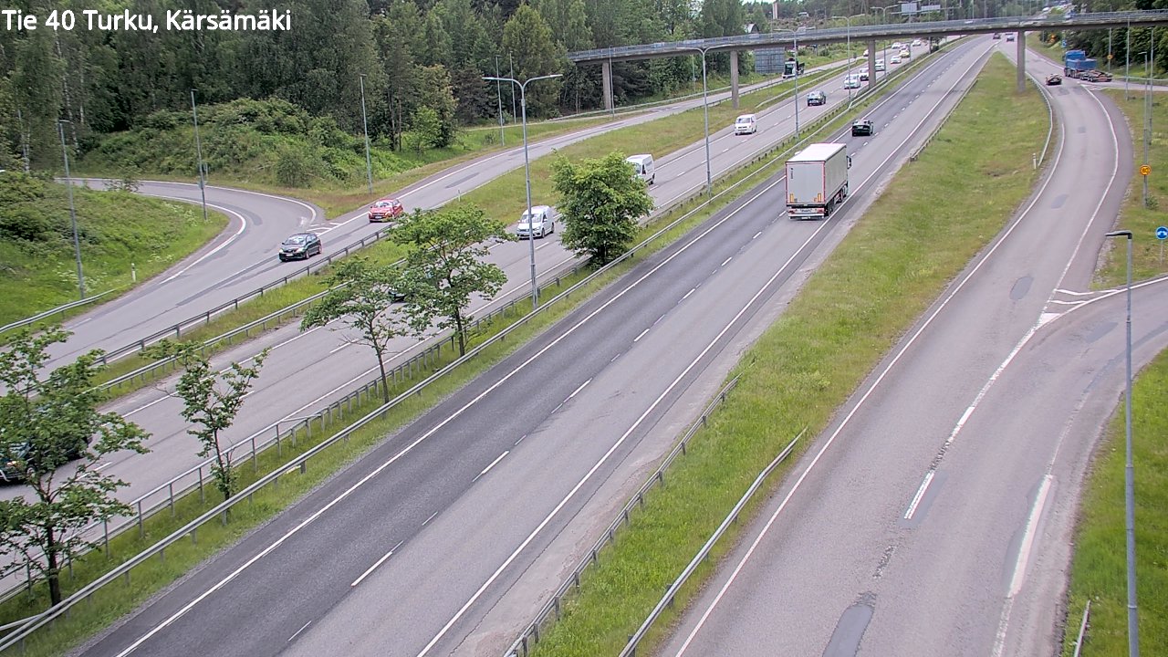 Kelikamerat Kuva Tie 40 Turku, Kärsämäki, Turku, Varsinais-Suomi