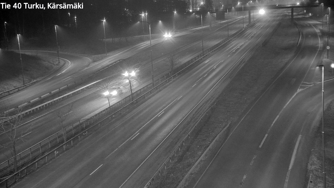 Weather Camera Image Road 40 Turku, Kärsämäki, Turku, Varsinais-Suomi