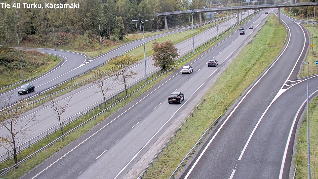 Kelikamerat Kuva Tie 40 Turku, Kärsämäki, Turku, Varsinais-Suomi