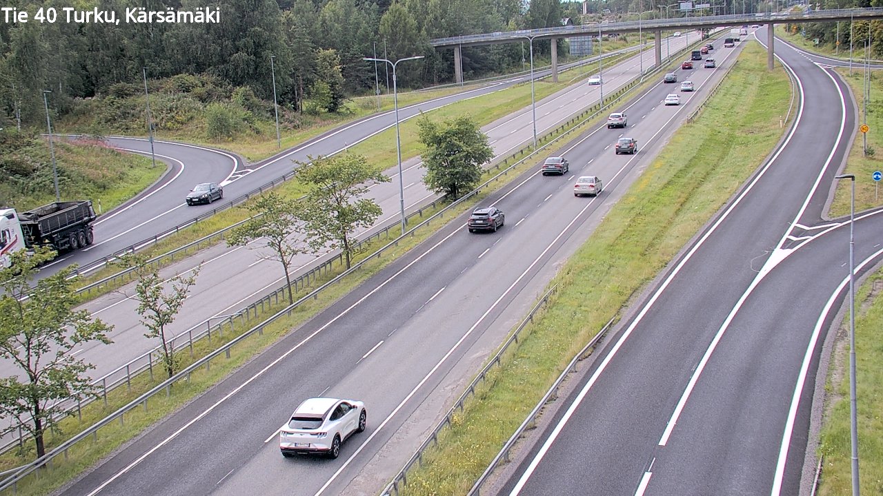 Kelikamerat Kuva Tie 40 Turku, Kärsämäki, Turku, Varsinais-Suomi