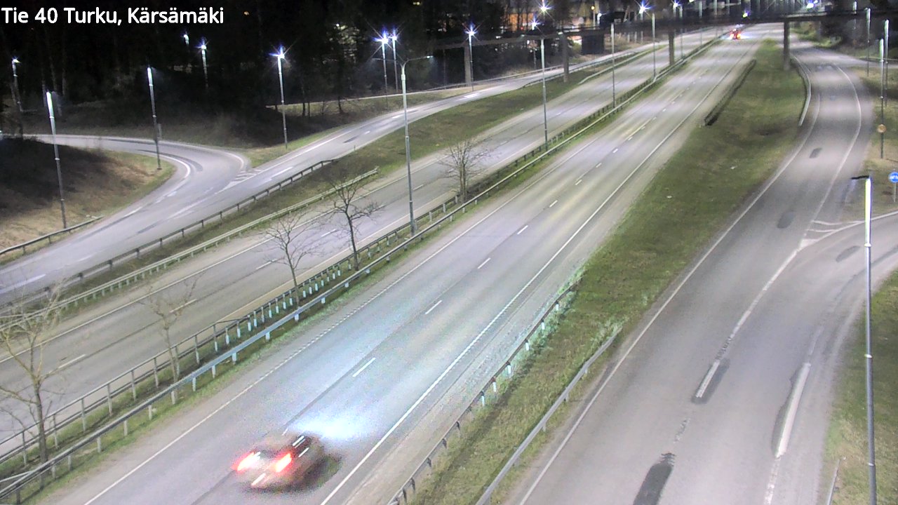 Weather Camera Image Road 40 Turku, Kärsämäki, Turku, Varsinais-Suomi