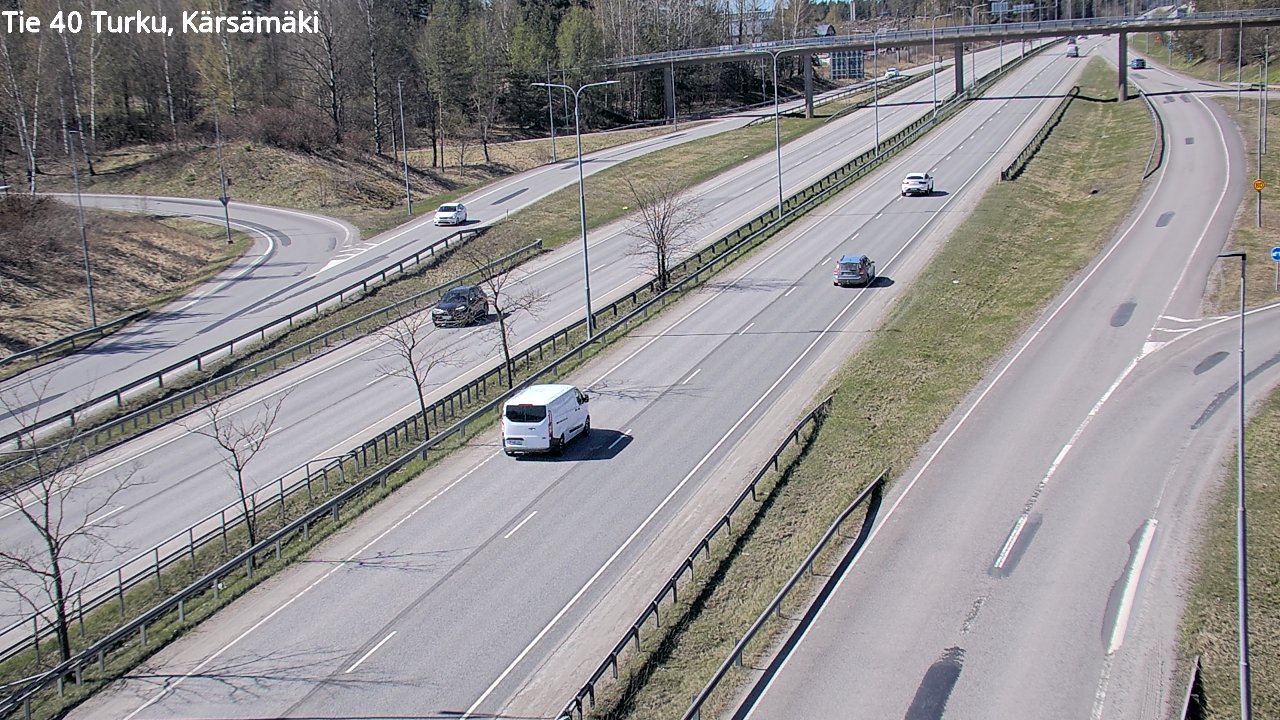 Kelikamerat Kuva Tie 40 Turku, Kärsämäki, Turku, Varsinais-Suomi