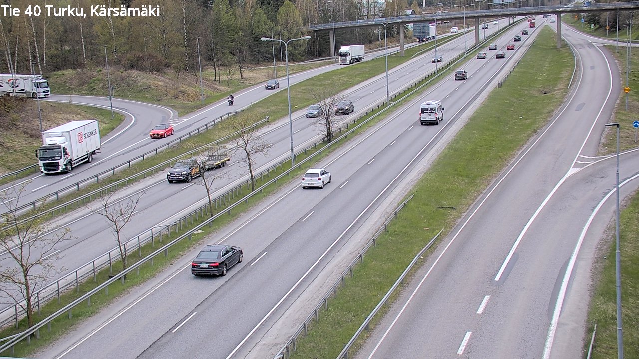 Kelikamerat Kuva Tie 40 Turku, Kärsämäki, Turku, Varsinais-Suomi