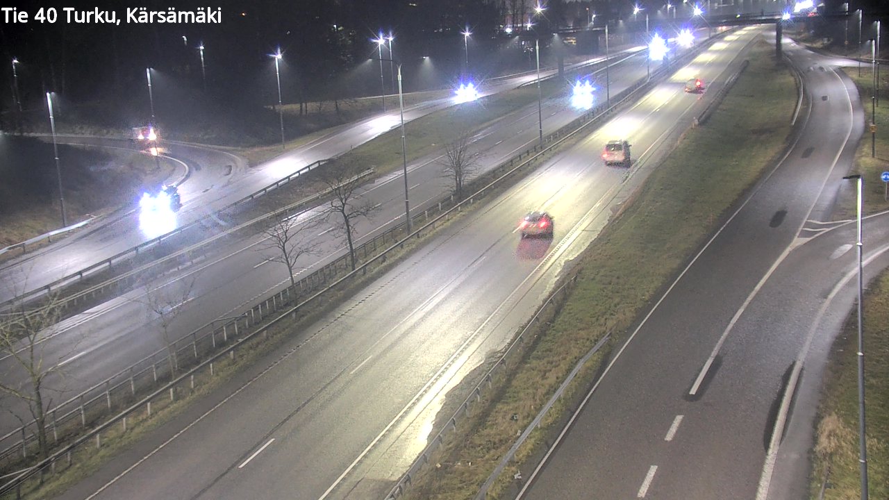 Weather Camera Image Väg 40 Åbo, Kärsämäki, Turku, Varsinais-Suomi