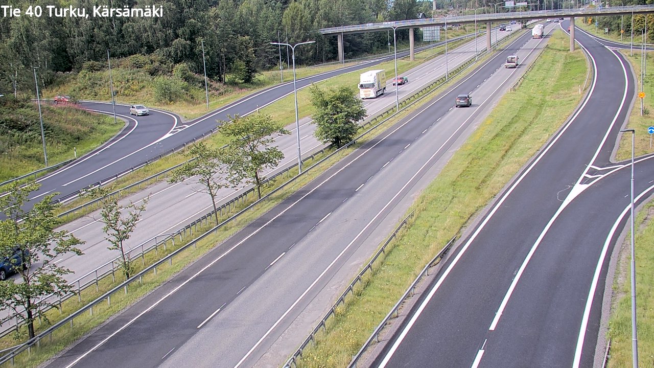 Kelikamerat Kuva Tie 40 Turku, Kärsämäki, Turku, Varsinais-Suomi