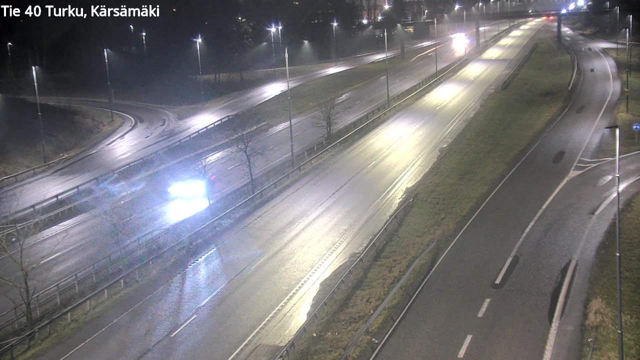 Weather Camera Image Väg 40 Åbo, Kärsämäki, Turku, Varsinais-Suomi