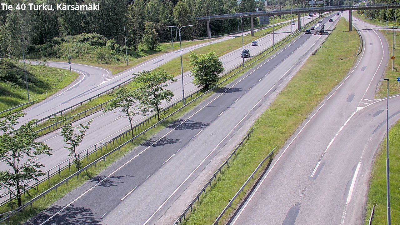 Kelikamerat Kuva Tie 40 Turku, Kärsämäki, Turku, Varsinais-Suomi