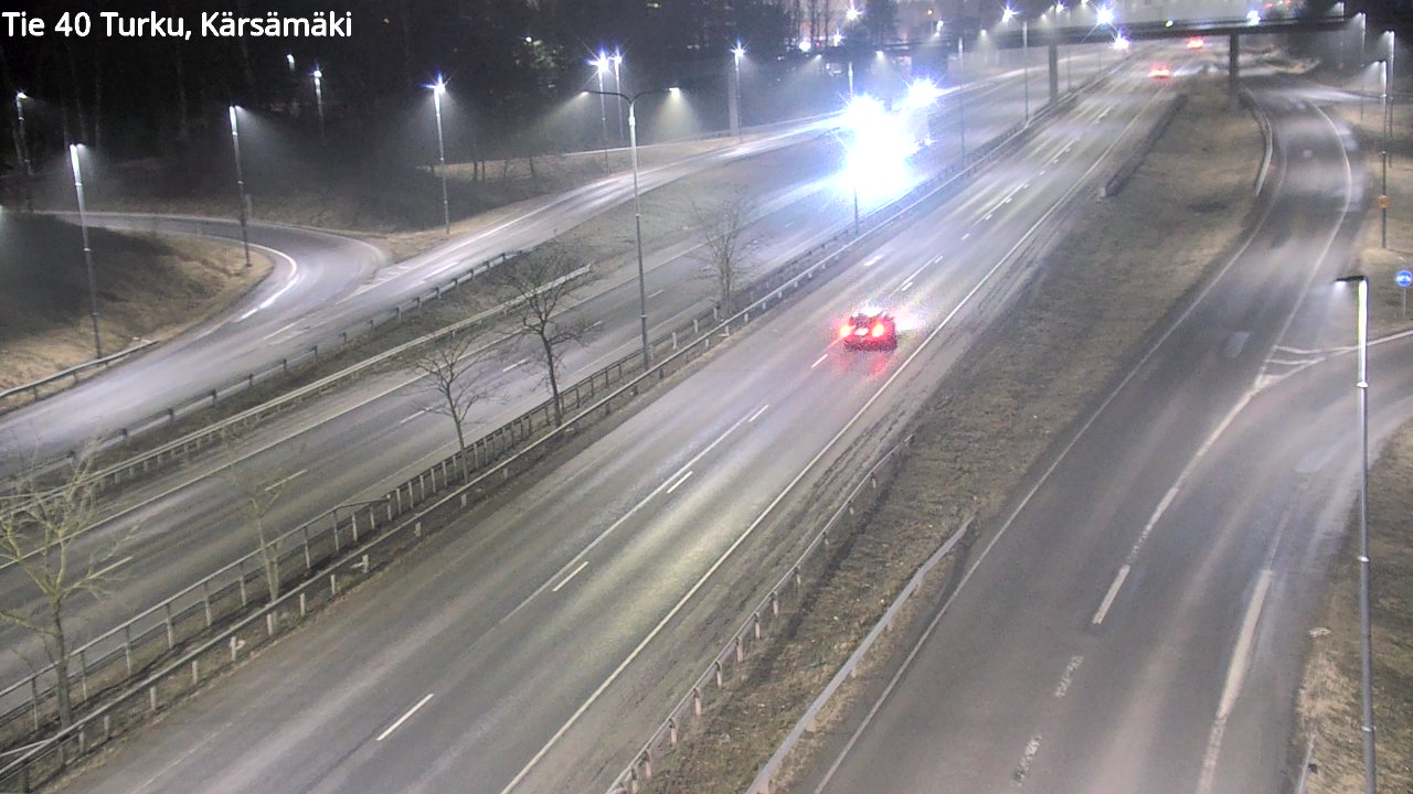 Weather Camera Image Road 40 Turku, Kärsämäki, Turku, Varsinais-Suomi