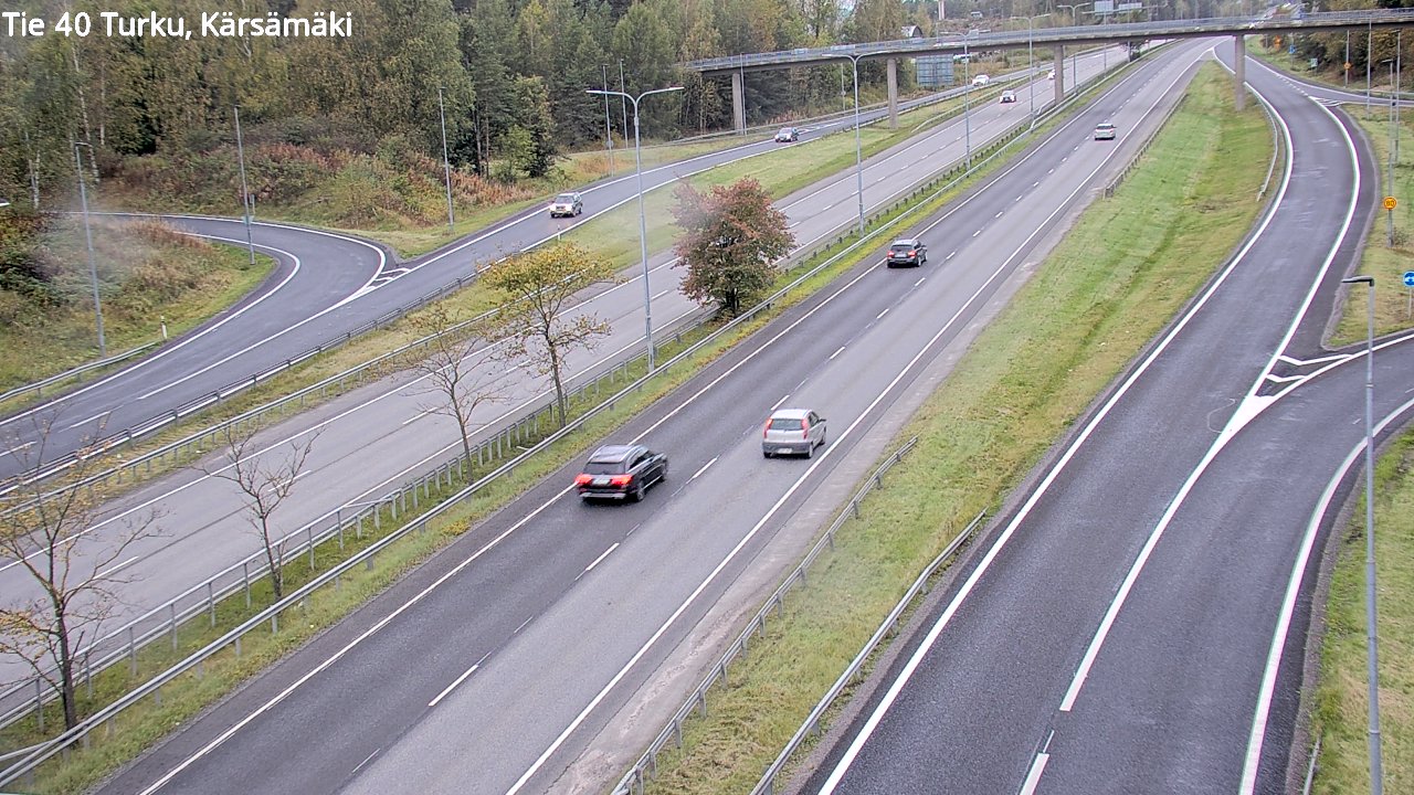 Kelikamerat Kuva Tie 40 Turku, Kärsämäki, Turku, Varsinais-Suomi