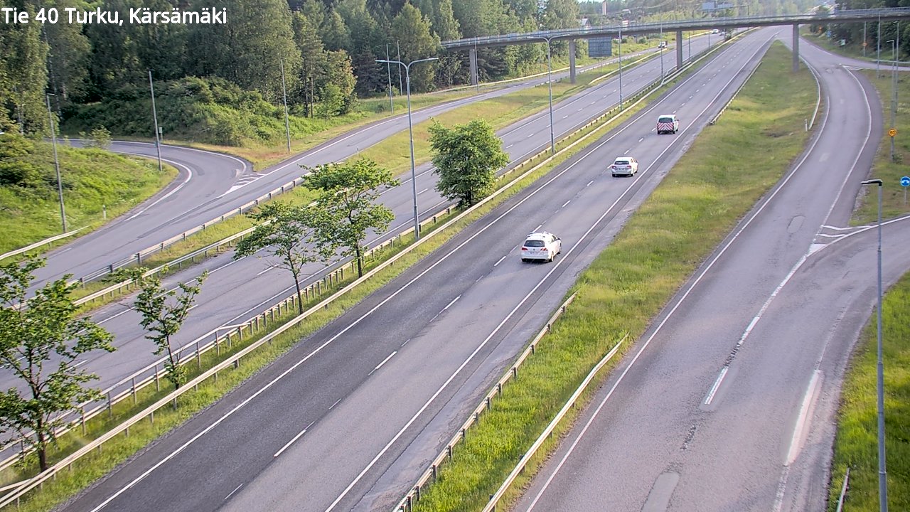 Kelikamerat Kuva Tie 40 Turku, Kärsämäki, Turku, Varsinais-Suomi