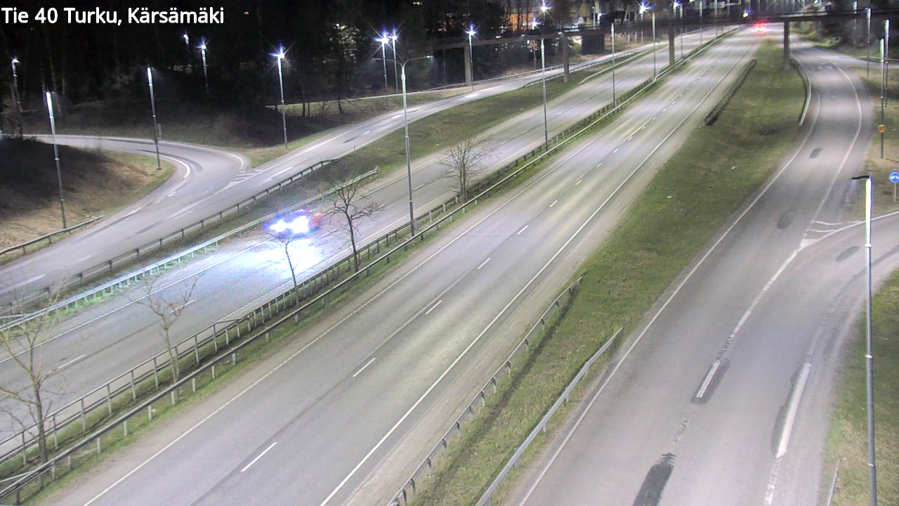 Weather Camera Image Road 40 Turku, Kärsämäki, Turku, Varsinais-Suomi