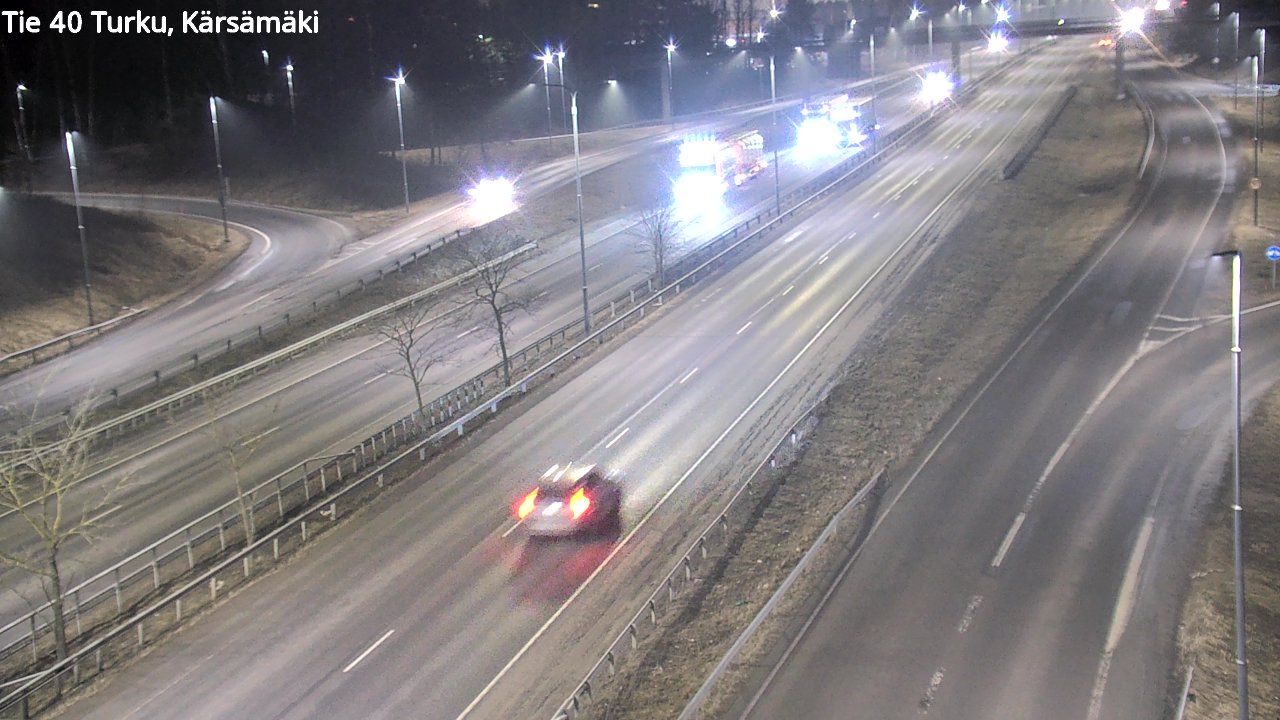 Weather Camera Image Road 40 Turku, Kärsämäki, Turku, Varsinais-Suomi