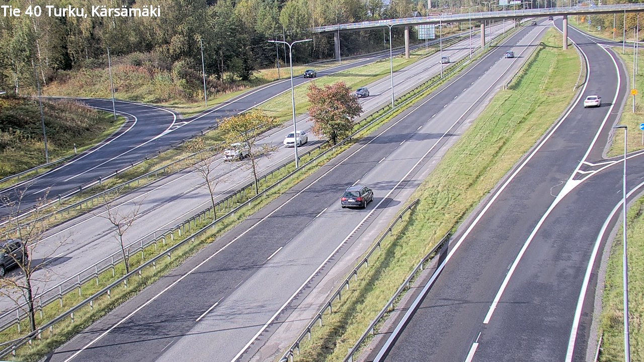 Weather Camera Image Road 40 Turku, Kärsämäki, Turku, Varsinais-Suomi